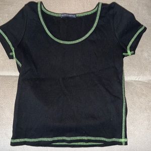 never worn brandy Melville neon green and black
